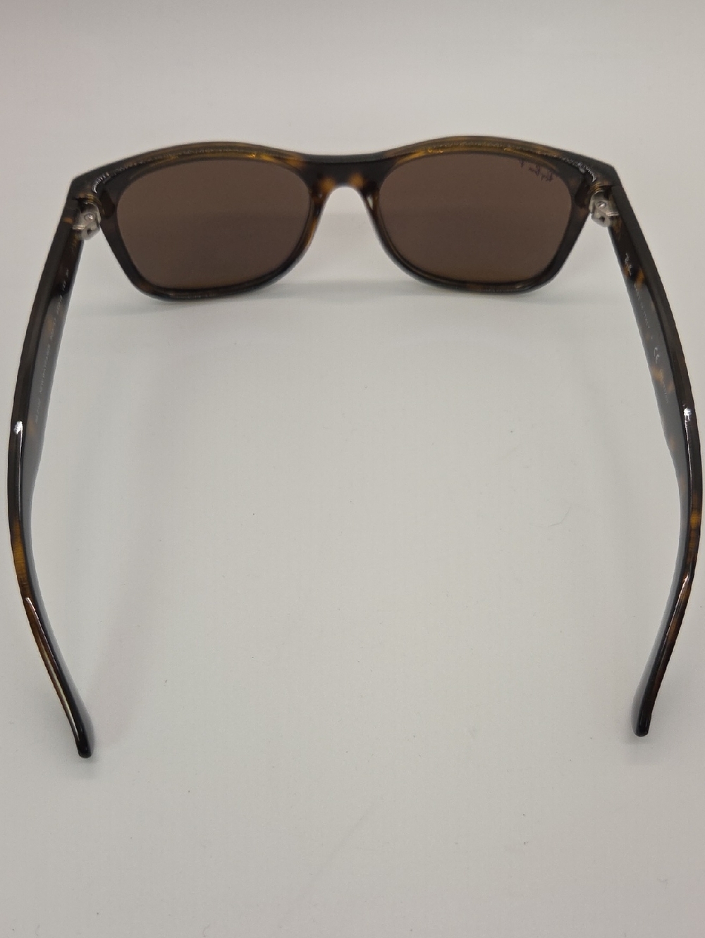 Ray-Ban RB2132 Tortoiseshell Brown New Wayfarer Polarized Sunglasses - Picture 10 of 16